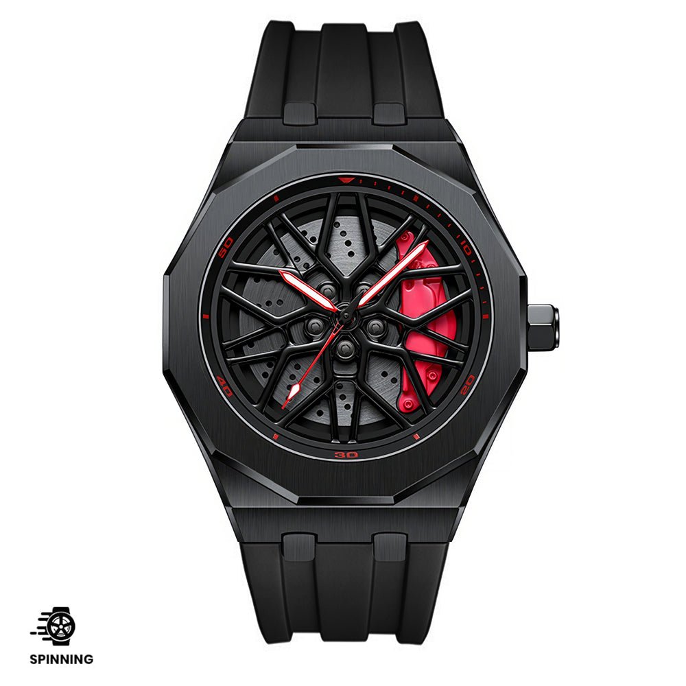 Petronas G-Wagon - Black Silicone Strap - Magnus Watch