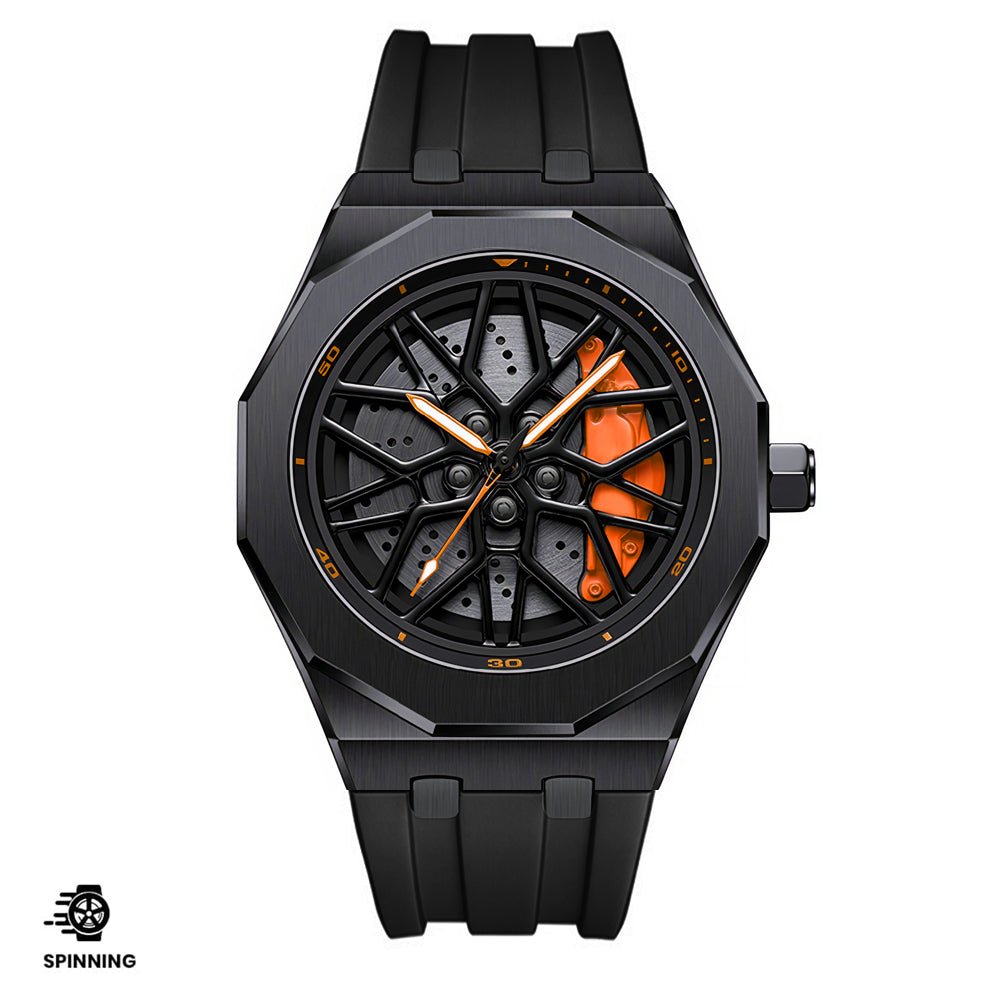 Petronas G-Wagon - Black Silicone Strap - Magnus Watch