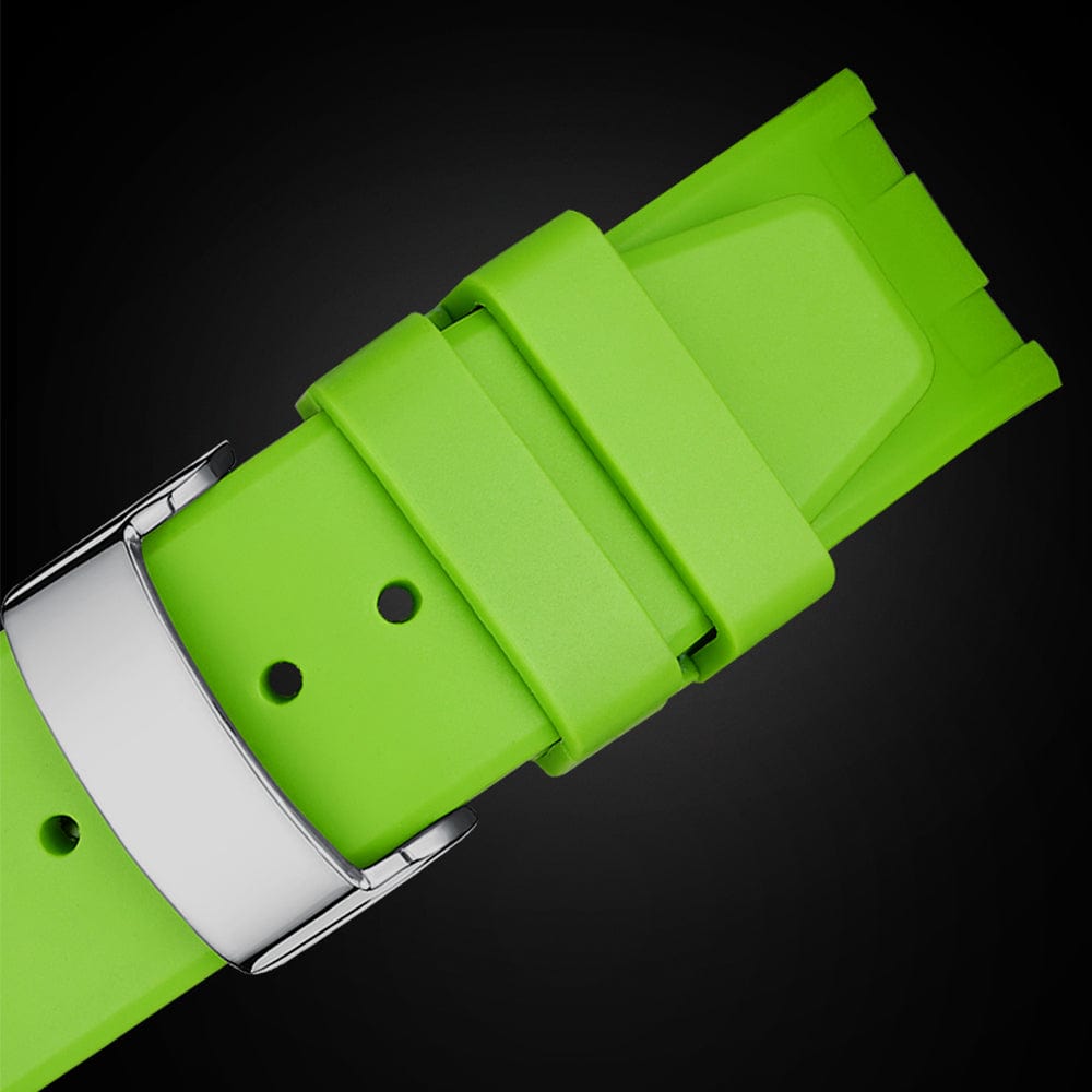 Coupe RS Silicone - Green - Magnus Watch