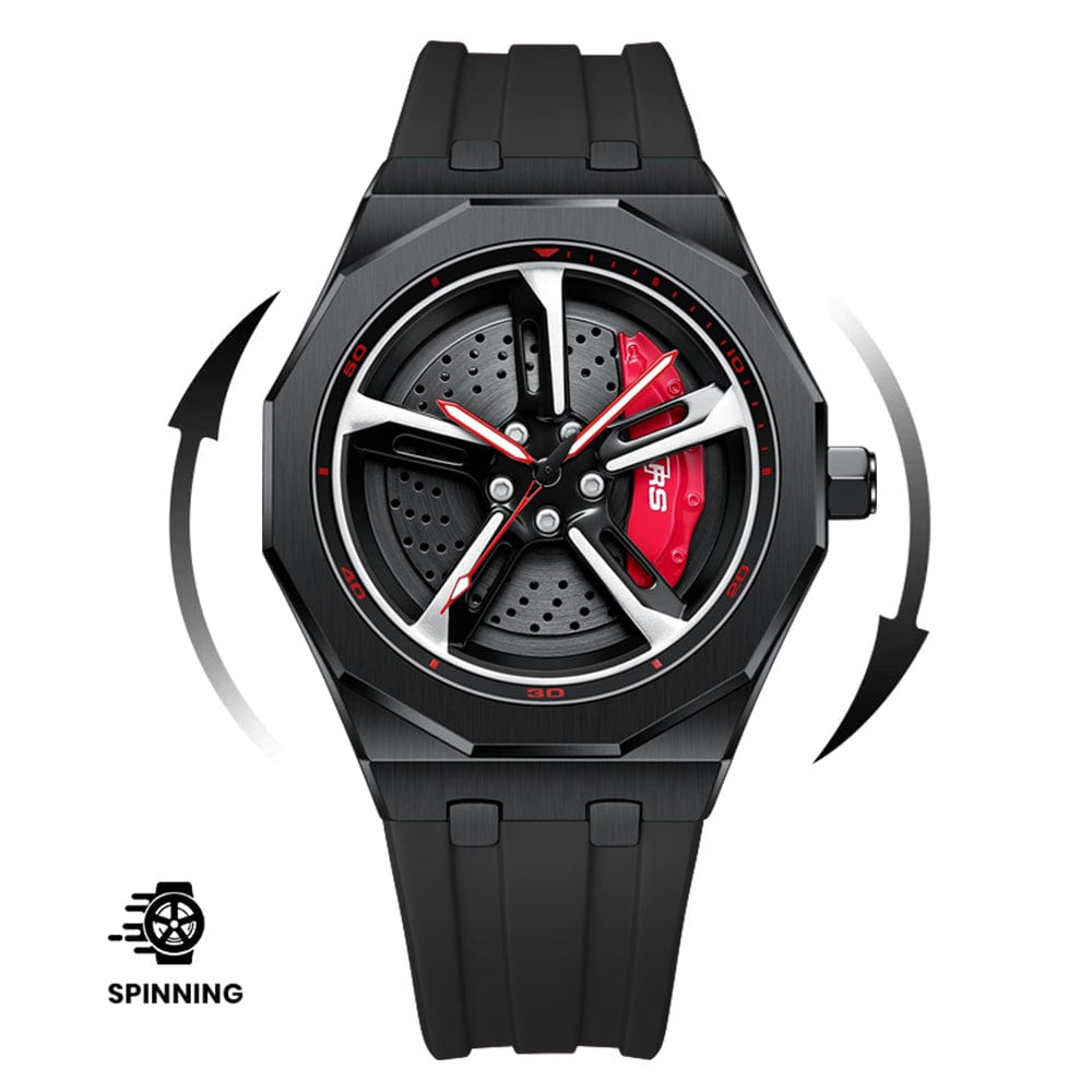 Coupe RS Silicone - Red - Magnus Watch