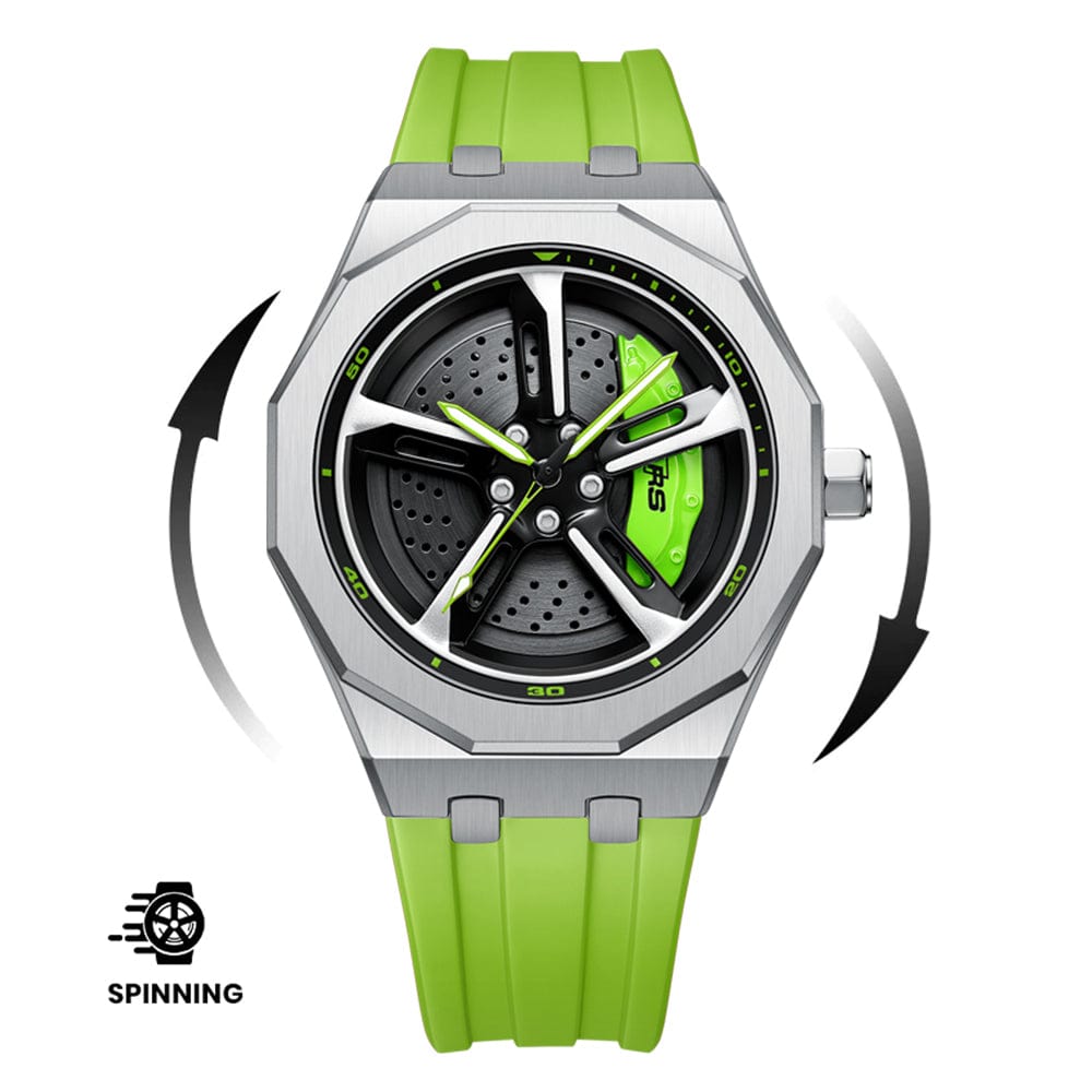 Coupe RS Silicone - Silver - Magnus Watch