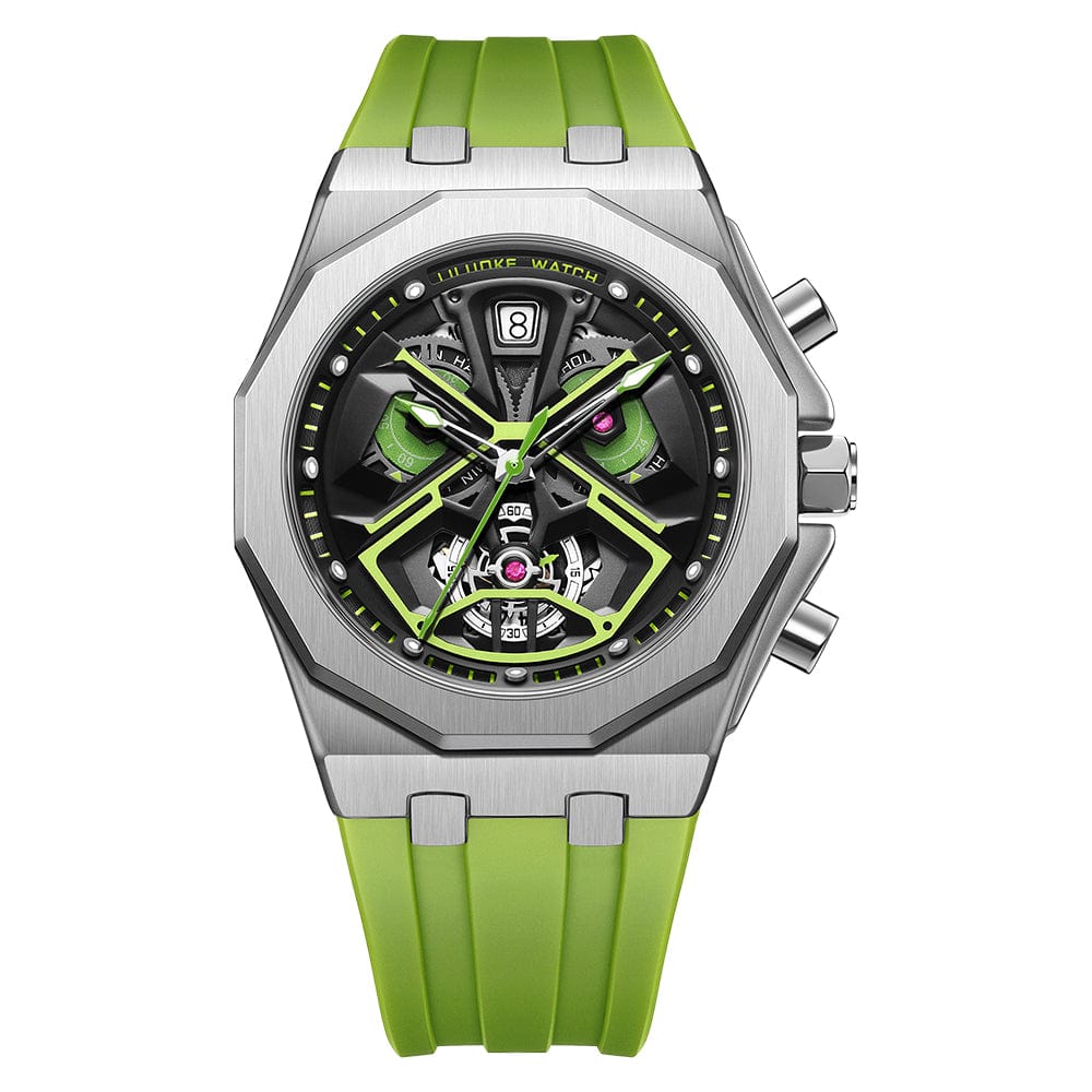 The Voyager Elite - Green (42mm) - Magnus Watch